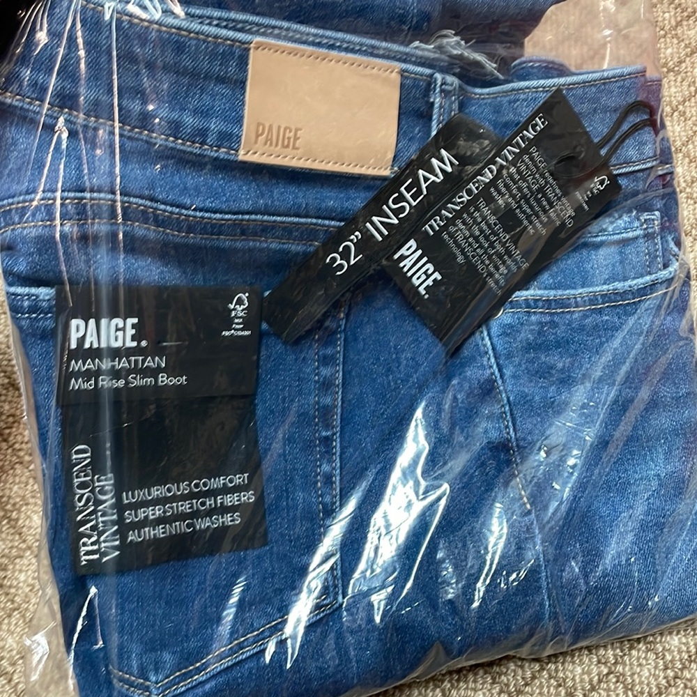 COPY - Paige Manhattan mid Rise Slim Boot